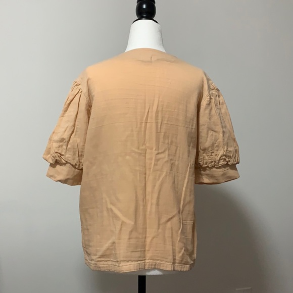 Poudre Organic Cotton Muslin Pear Blouse - Picture 2 of 9